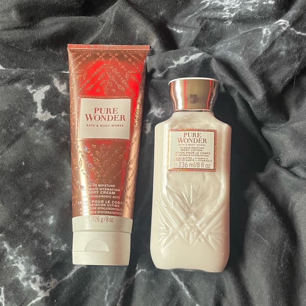 Pure Wonder body lotion set ✨